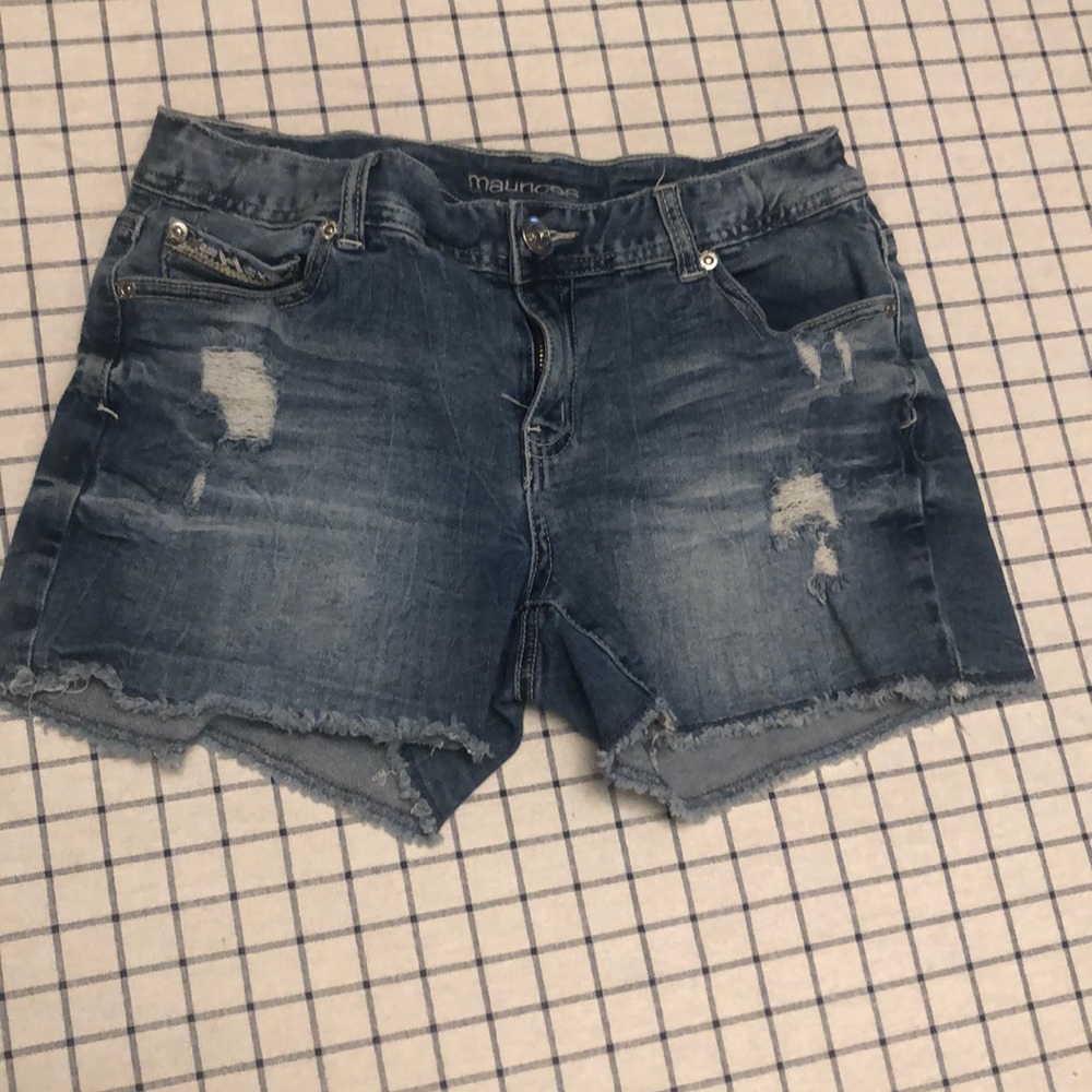 Maurices Denim Cutoff Shorts